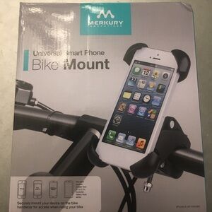 Universal smart phone bike mount